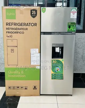 Syinix 210l Double Door With Water Dispenser