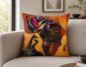 African Art Inspired Cushion Covers