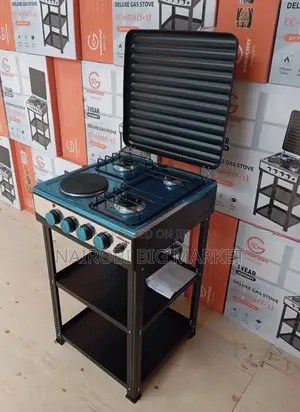 Eurochef 3+1 Cooker With Shelves