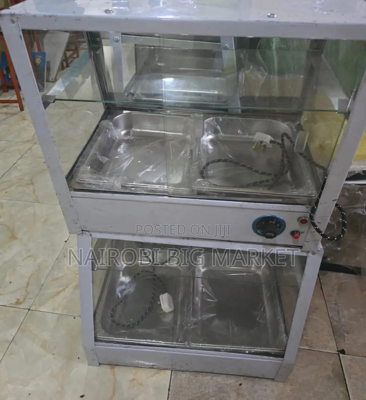 Double Insert Chips /Food Warmer