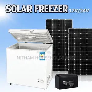 Solar Chest Freezer 158l 12v/24v 75w