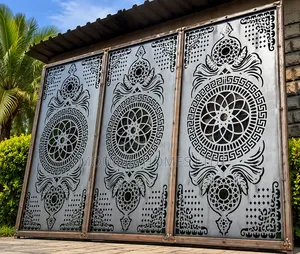 Luxury Laser-Cut Metal Screens Gates