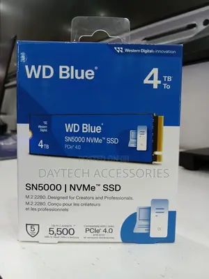 This Is a Western Digital Wd Blue Sn5000 4tb Nvme Ssd.