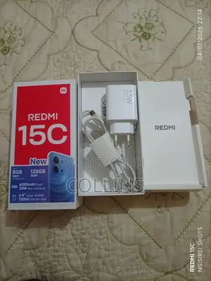 Xiaomi Redmi 15C 4G 128 GB Black
