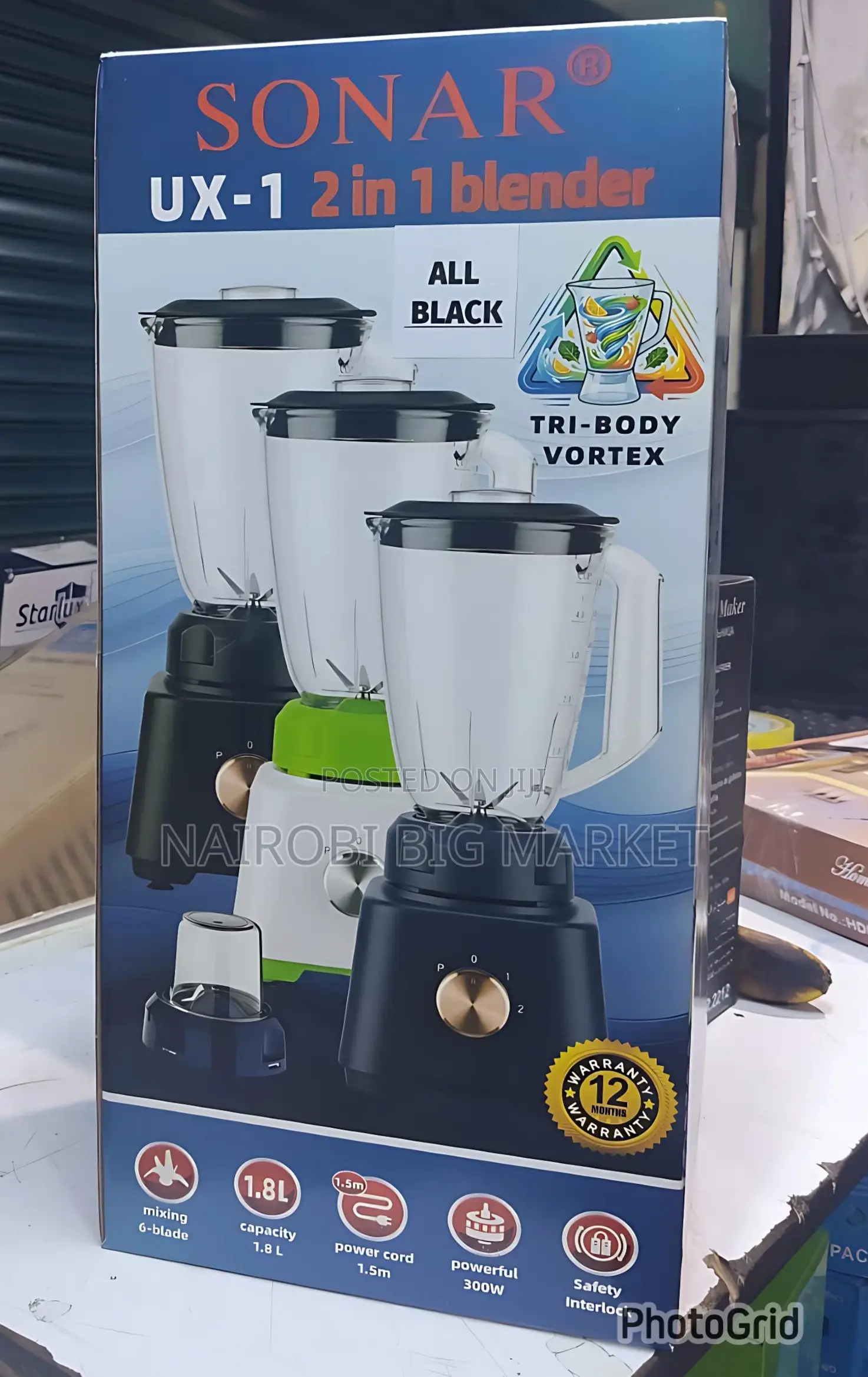 Sonar 2 in 1 Blender