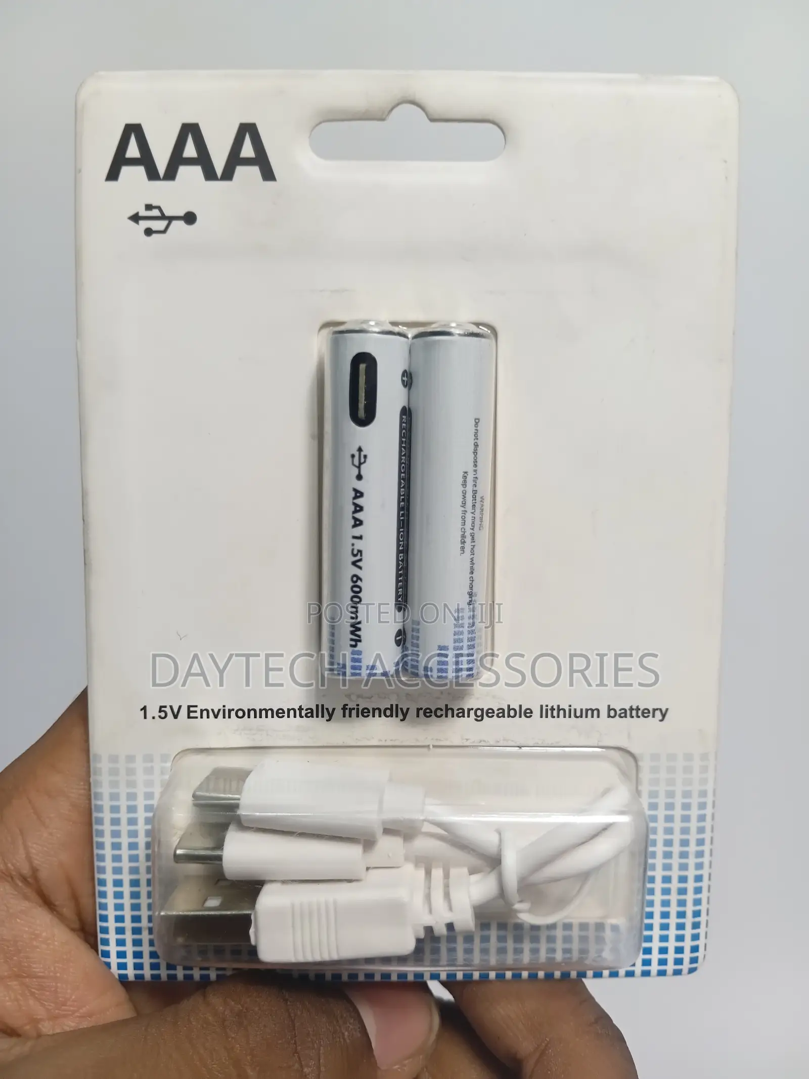 Aaa 1.5v Rechargeable Lithium-ion Batteries