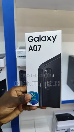 New Samsung Galaxy A07 4G 64 GB Black