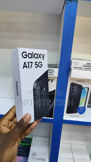 New Samsung Galaxy A17 5G 256 GB Black