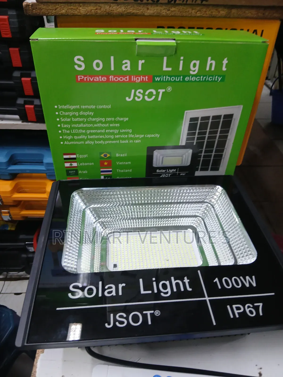 Solar Light 100w/ 100w Solar Light