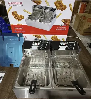 Globalstar Double Deep Fryer