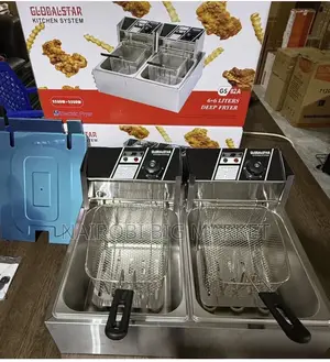 Globalstar Double Deep Fryer