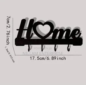 Aluminum Metal Wall Art , Key Holder