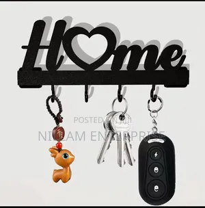Aluminum Metal Wall Art , Key Holder