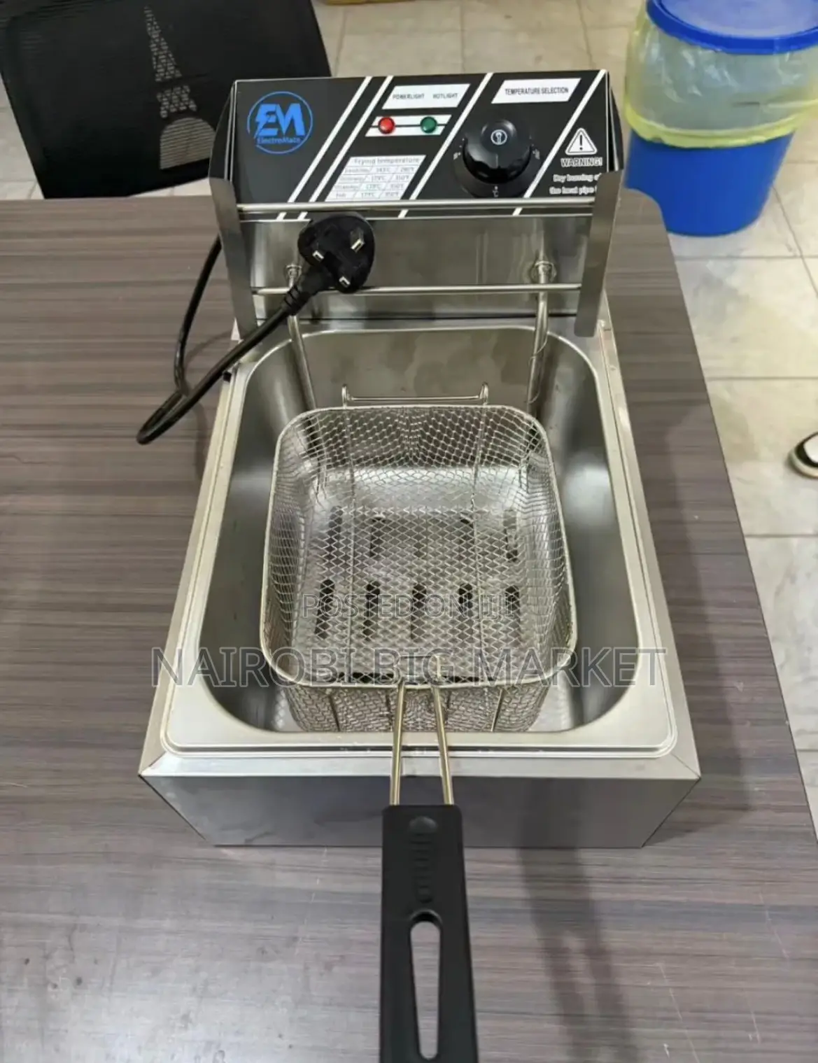 Electromate Single Deep Fryer