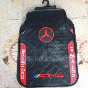 Mercedes Amg Branding 5pc Heavy Duty Rubber Waterproof Mats