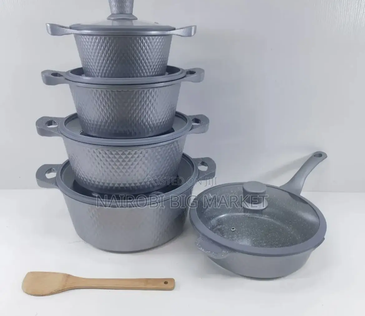 Bosch 11pc Cookware With Silicone Lid Cover