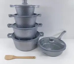 Bosch 11pc Cookware With Silicone Lid Cover