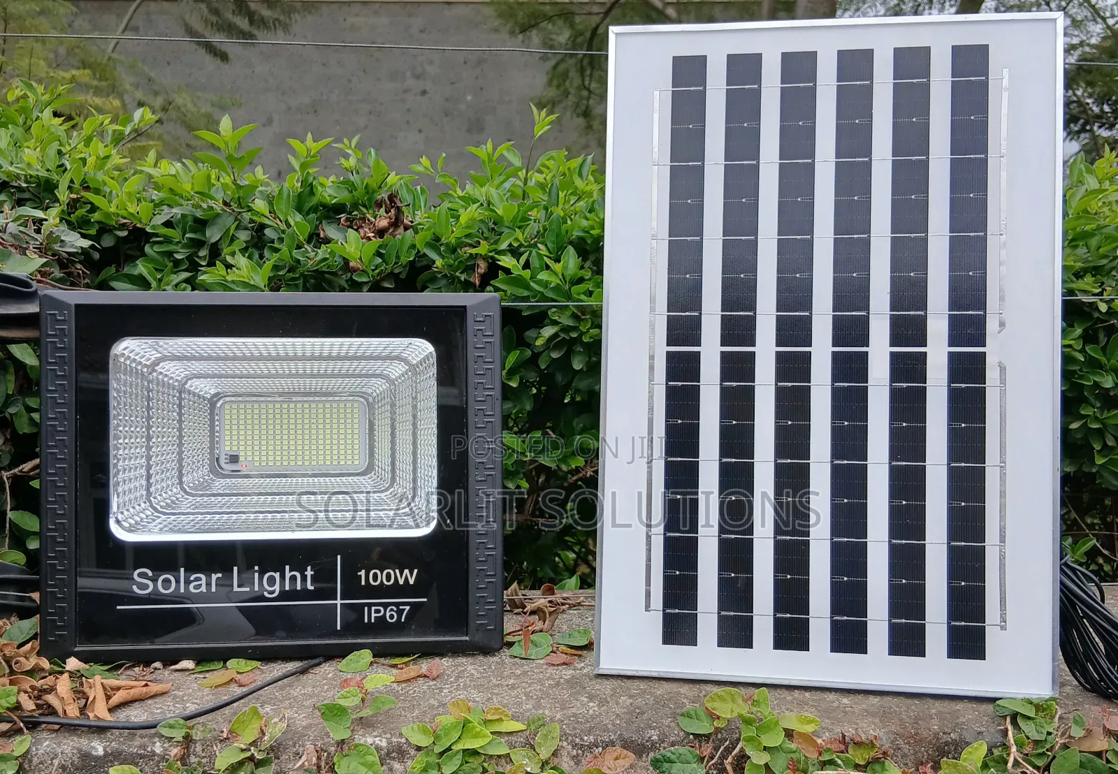 100w, 200w, 400w Solar Flood Lights