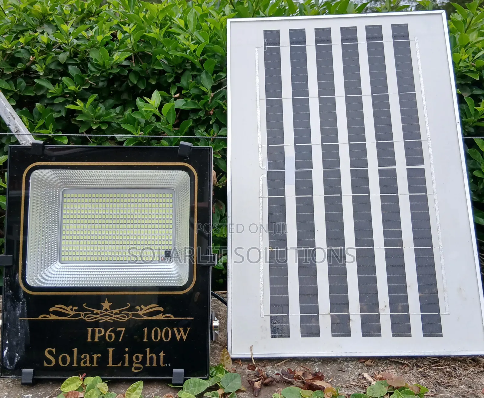 100w, 200w, 400w Solar Flood Lights