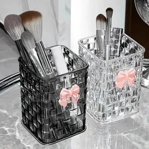 *Acrylic Makeup Brushes Storage /Desk Organizer