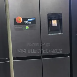 Ecomax 506l Dark Silver Four Door Refrigerator With Water Dispenser