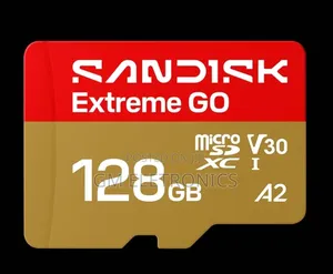 Original 128gb Extreme Go Microsd V30 Card.