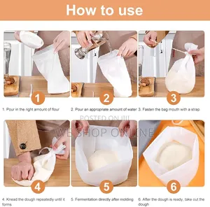 Food Grade Silicone Dough Bag, 20.5*26cm