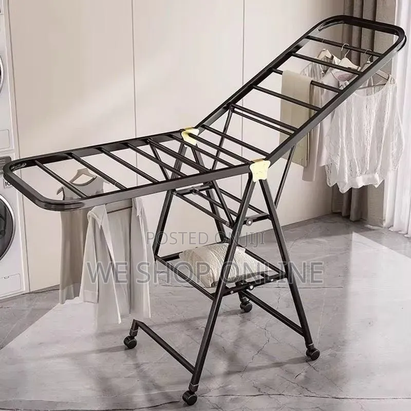 Movable Foldable/Portable Laundry Drying Rack