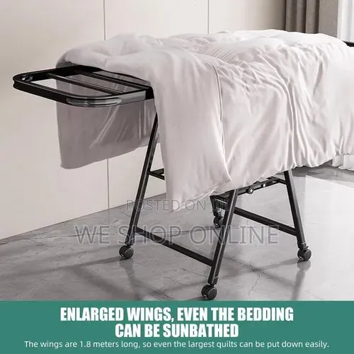 Movable Foldable/Portable Laundry Drying Rack