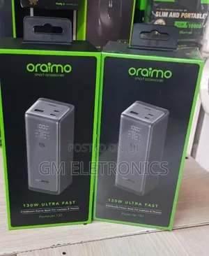 27600mah Ultra Fast 130w Power Bank for Laptops, Tablets Smartphones