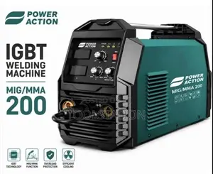 Welding Machine 2 In 1 Mma/ Mig 200a Complete With Accessories