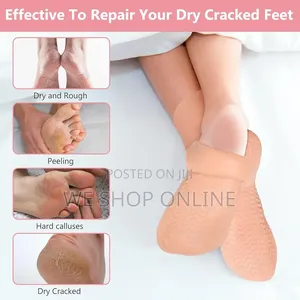 Silicone Moisturizing Socks for Dry Cracked Feet