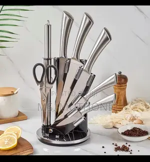 8pcs Stainless Steel Nonstick Knife Set