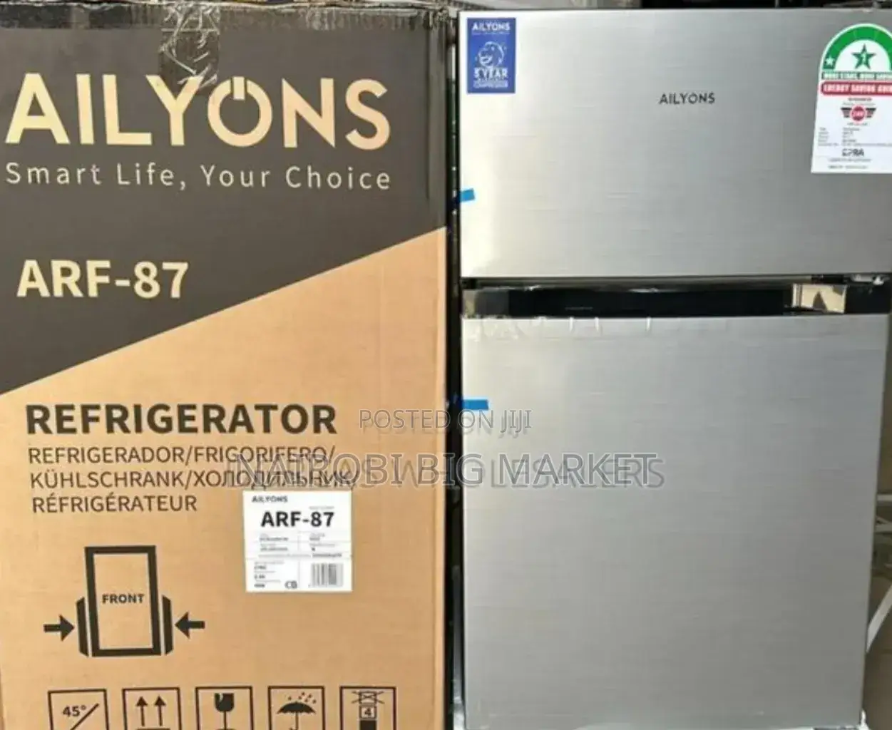 Aailoyns 87litres Fridge Double Door