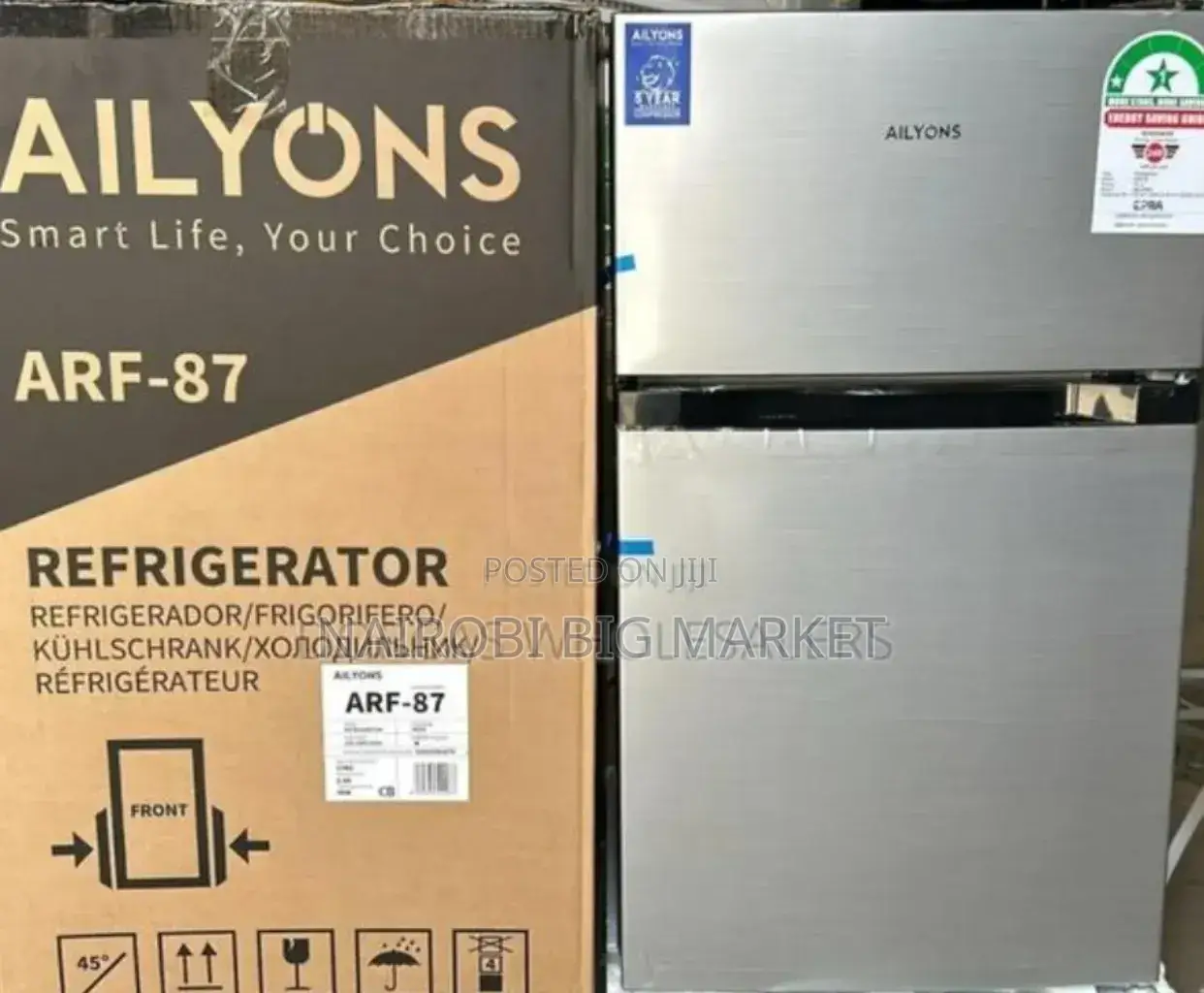 Aailoyns 87litres Fridge Double Door