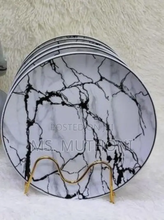 6 PCS High-Quality, Durable Ceramic Dinner Plates