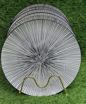 6 PCS High-Quality, Durable Ceramic Dinner Plates