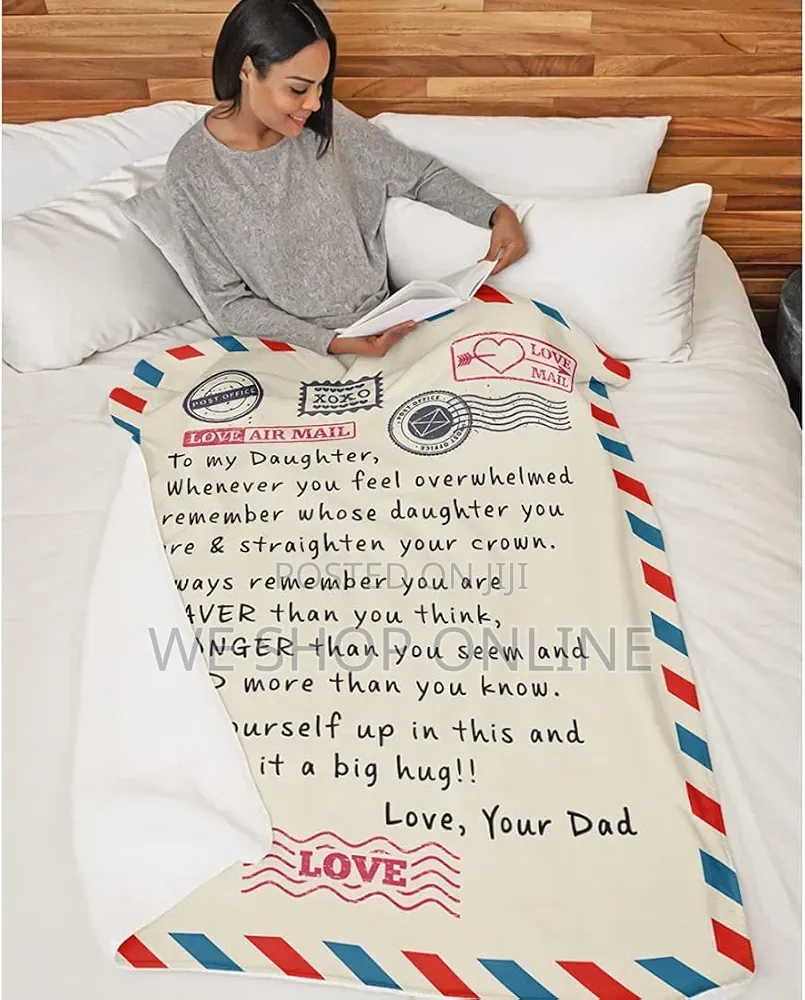 Express Letter Cossy Throw Blankets