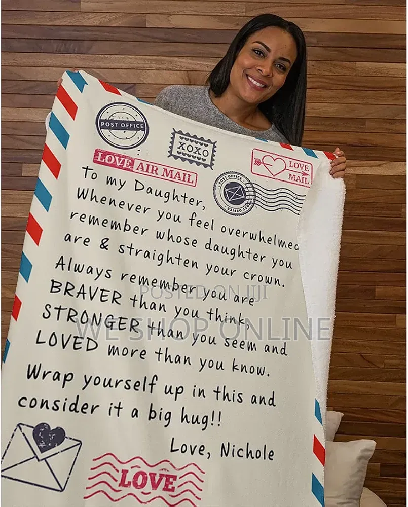 Express Letter Cossy Throw Blankets