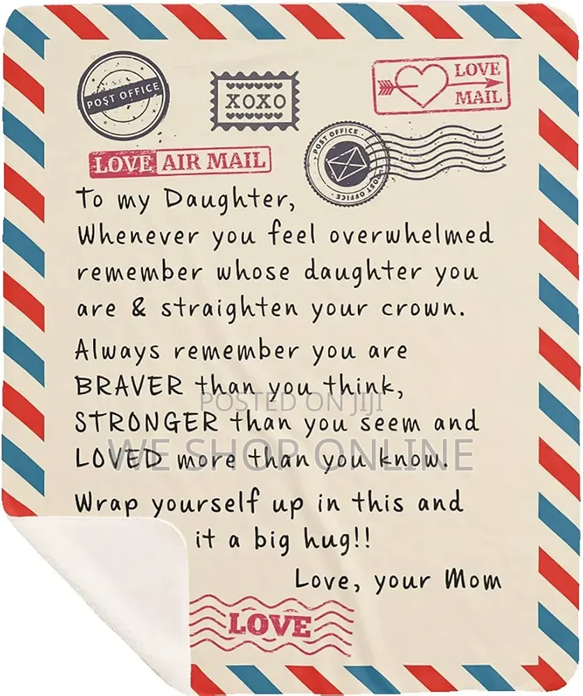 Express Letter Cossy Throw Blankets