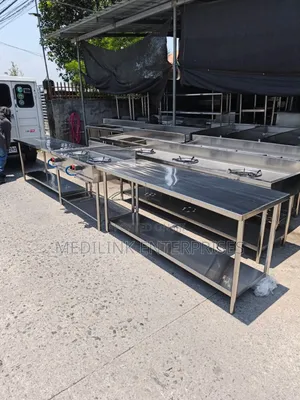 6ft Customized Stainless Commercial Tables Undeshelf