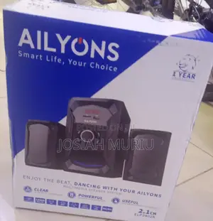 Ailyons 2.1ch Speaker System With Bluetooth