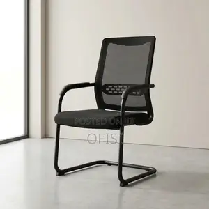 Office Chair; Ergonomic Mesh Office Guest Chair