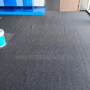 Wall to Wall Office Carpets in Grey Jivu