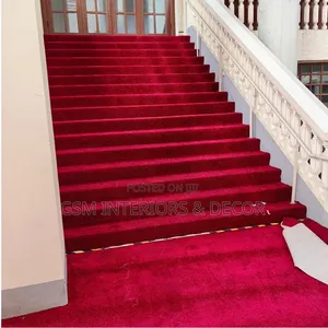 Red Carpets in Interior Decor Spaces