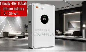 Felicity 5.12kwh (48v - 100ah ) Lithium Ion Battery for Off-Grid Kit