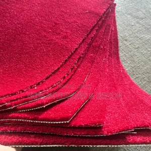 Wall to Wall Carpets in Bright Red Unbinded Seqn
