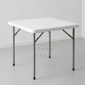 Foldable Table; Plastic Foldable Office Dining Table