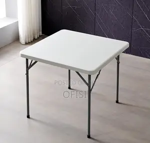 Foldable Table; Plastic Foldable Office Dining Table