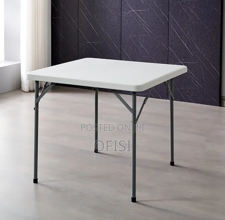 Foldable Table; Plastic Foldable Office Dining Table